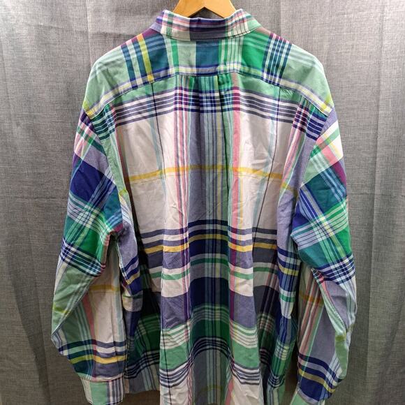 (Pair) Ralph Lauren Polo Shirts Men Size 3XL Multicolor Long Sleeve Shirts - Picture 8 of 15